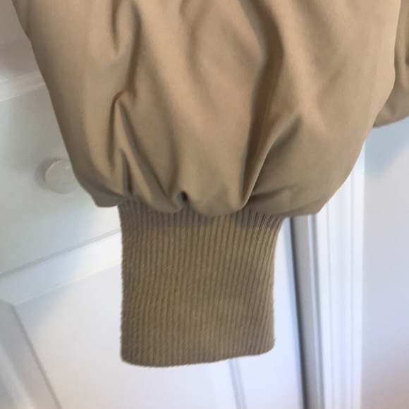 Zara trendy tan puffer jacket - Picture 7 of 9